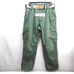 5.11 Tactical Pro Series Cargo Pants Mens Size 38 (38x32) Belted Military Green
